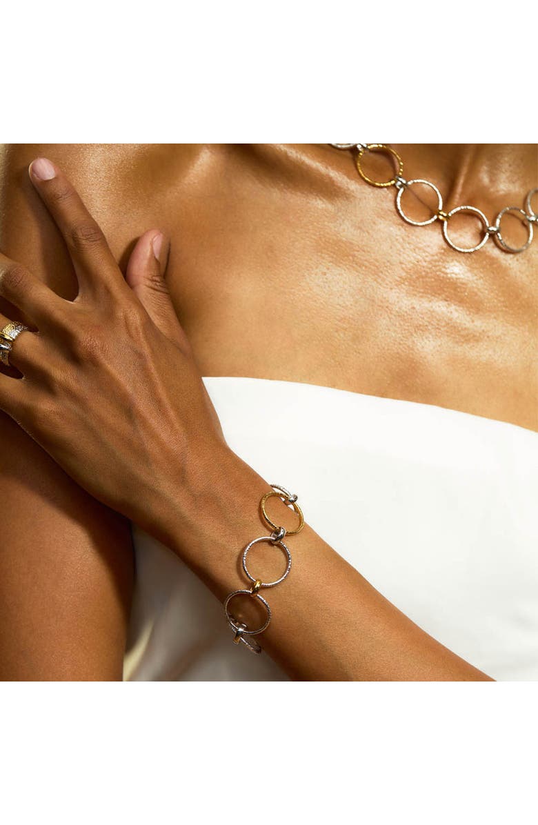 Lucy Quartermaine Multi Finish Hula Bracelet, Alternate, color, Multi Color