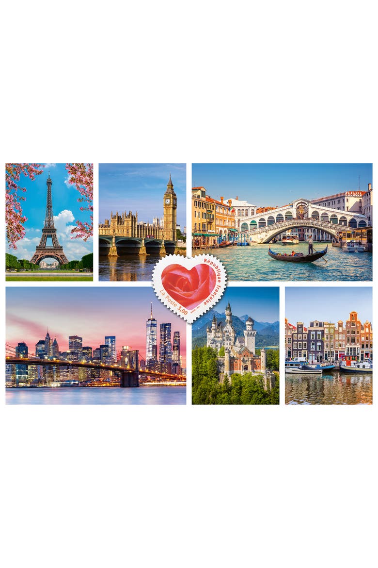 194 Piece Puzzle, Alternate, color, Multicolored