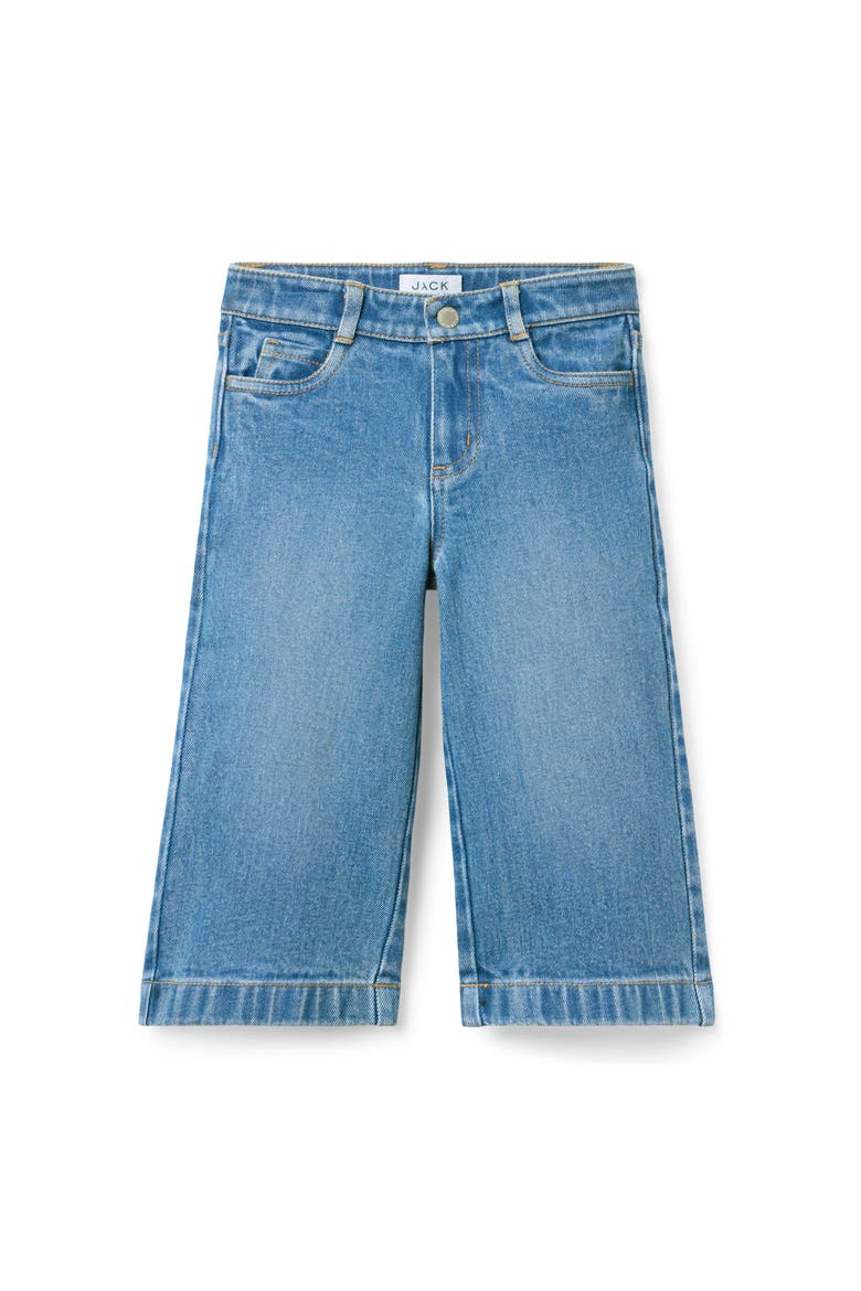 Wide Leg Jean In Light Wash, Main, color, Blue