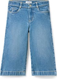 Janie and Jack Wide Leg Jean In Light Wash