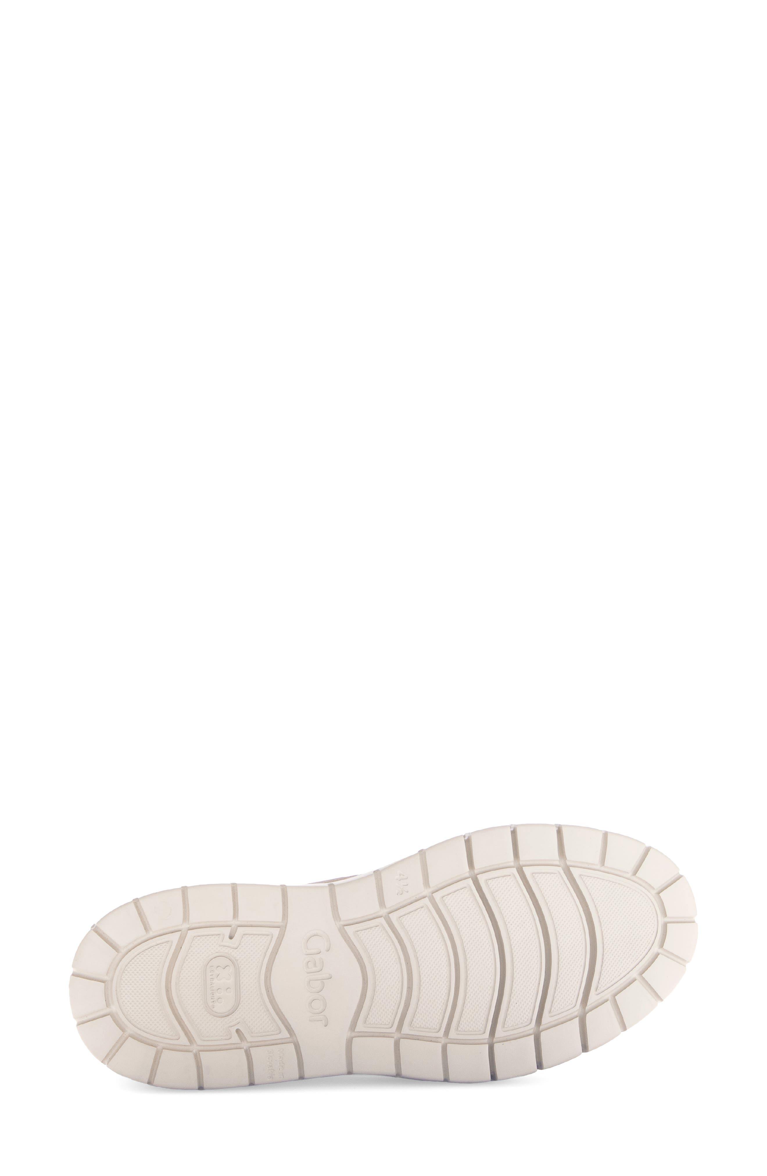 Gabor 73.221 Faux Fur Lined Platform Sneaker, Alternate, color, Silk