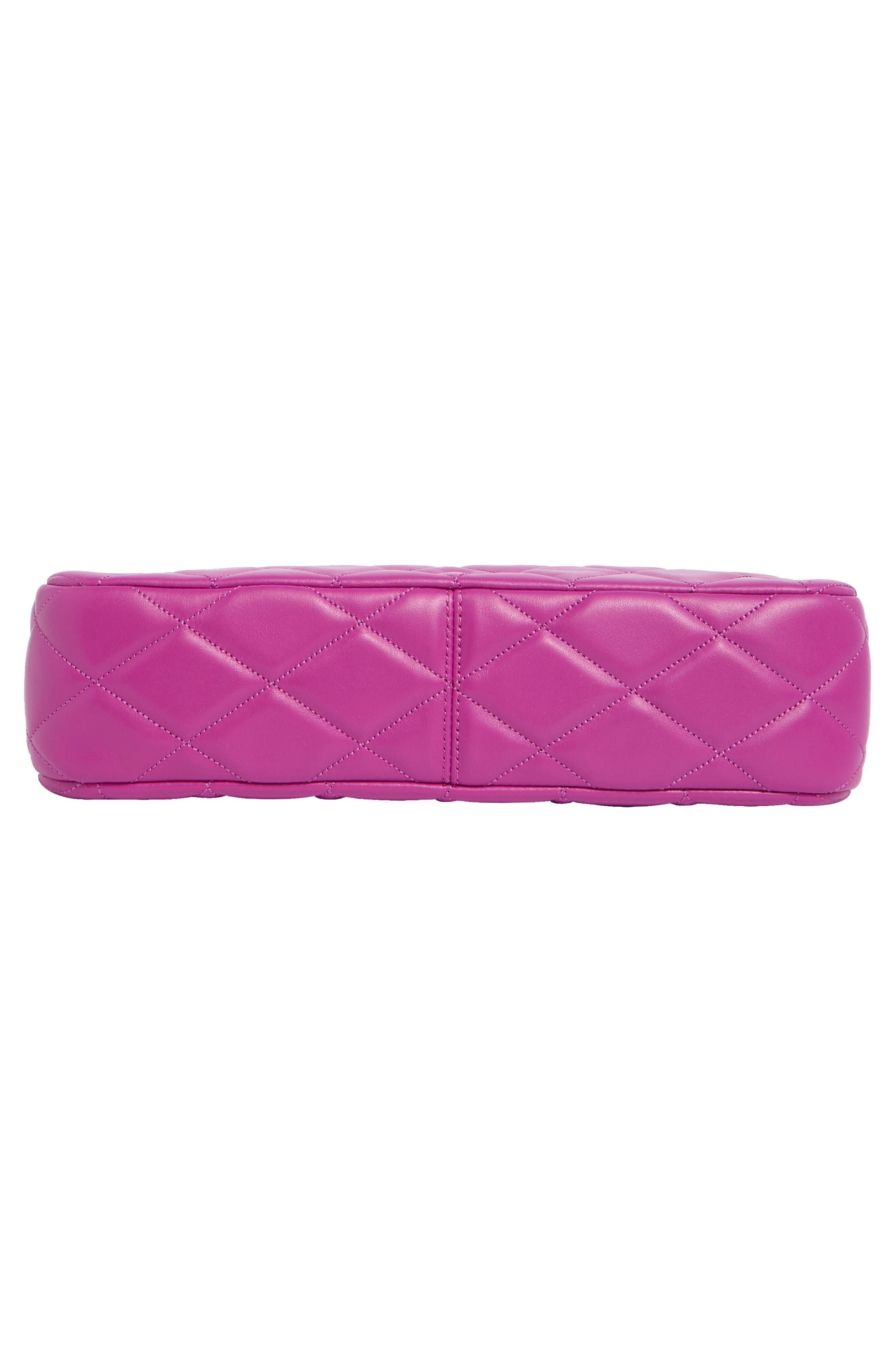 carey small convertible crossbody bag, Alternate, color, BAJA ROSE
