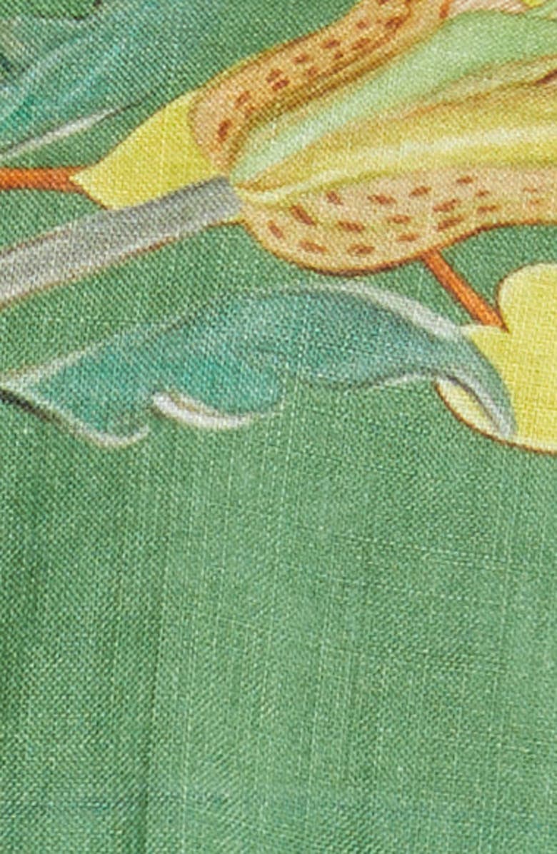 ALEMAIS Birdie Belted Long Sleeve Shirtdress, Alternate, color, 