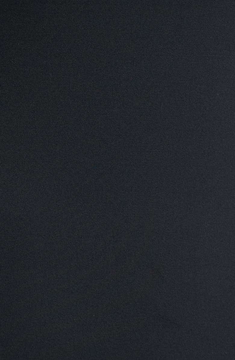 Andie The Fiji Lace-Up Back One-Piece Swimsuit, Alternate, color, Black