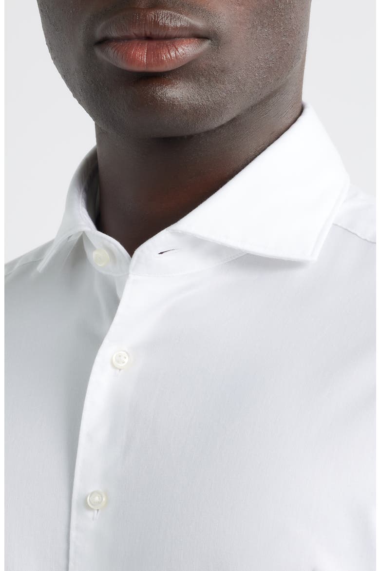 Soft Luxury Modern Fit Dress Shirt, Alternate, color, WHITE
