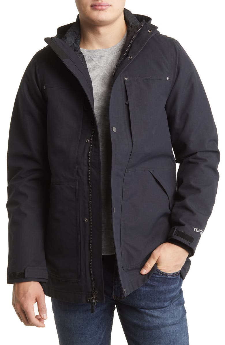 L.L.Bean Rugged 3-in-1 Waterproof Recycled Nylon Parka, Main, color, 