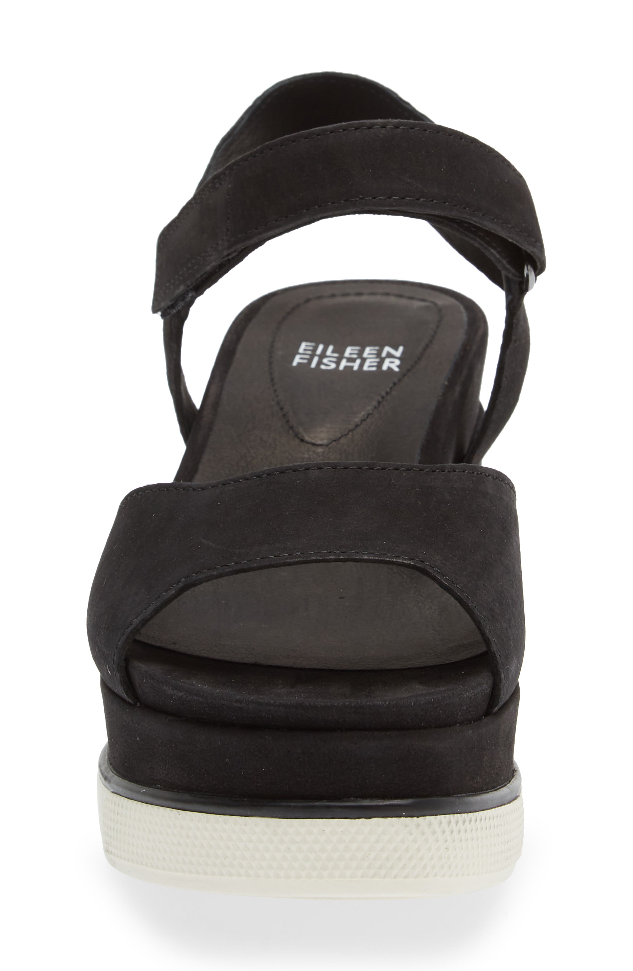 Eileen Fisher Beck Platform Wedge Sandal, Alternate, color, 