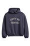 Kids' Oversize Cotton Blend Fleece Hoodie