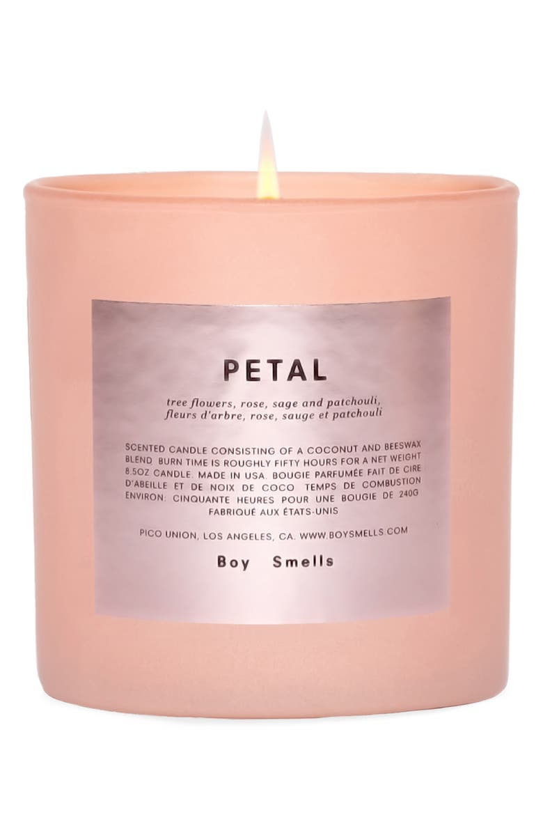 Boy Smells Petal Pink Scented Candle, Main, color,