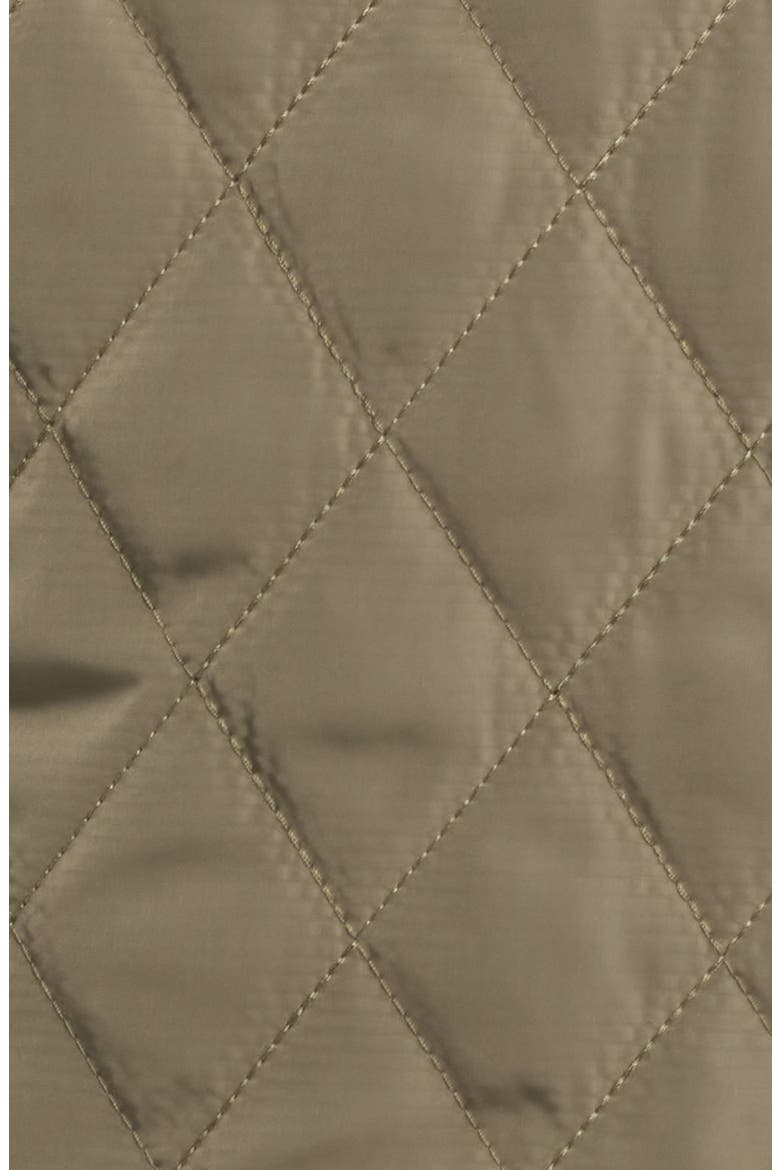 Diamond Quilted Barn Jacket, Alternate, color, SAFARI
