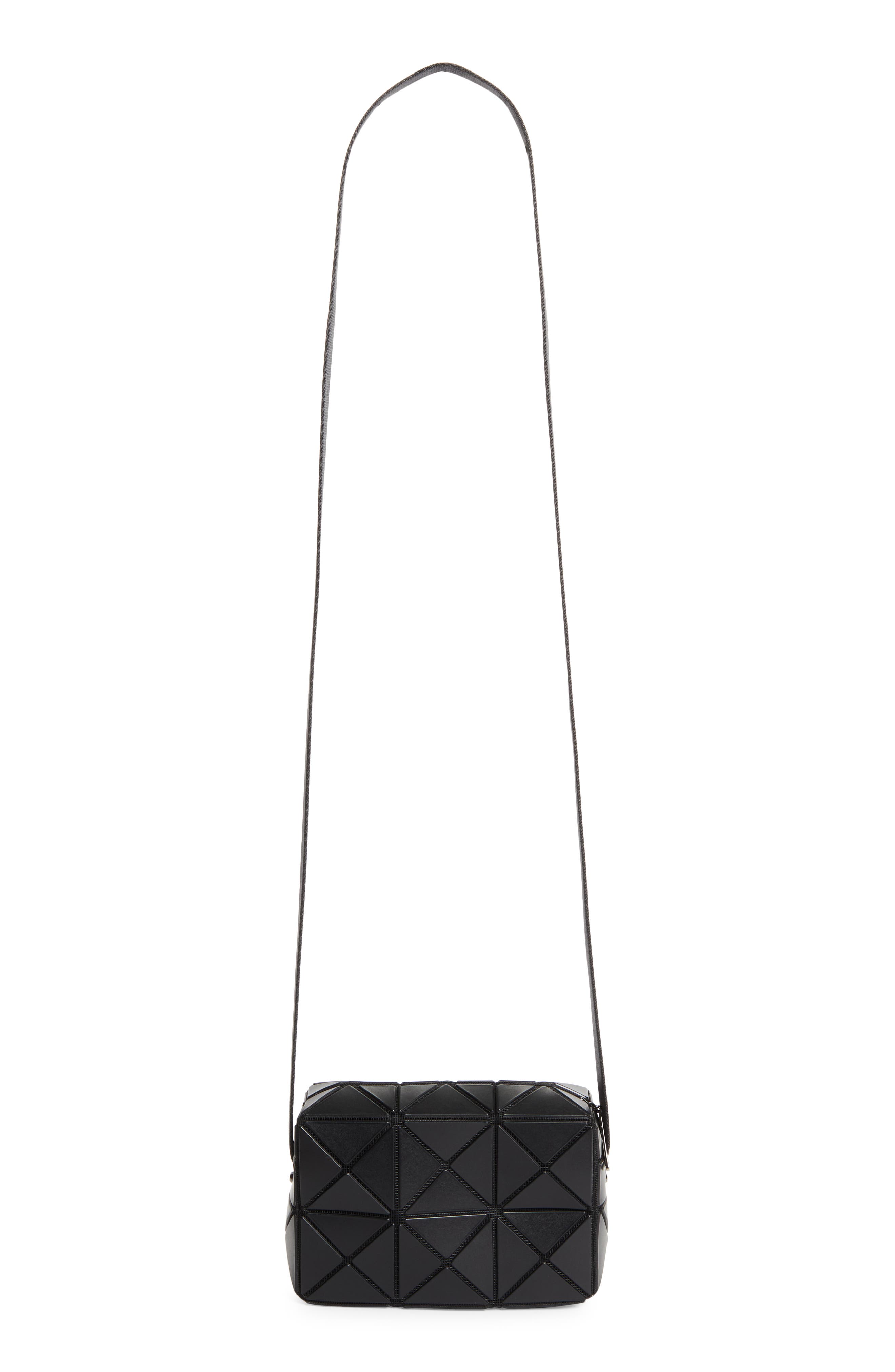 Bao Bao Issey Miyake Cuboid Crossbody Bag, Alternate, color, Matte Black