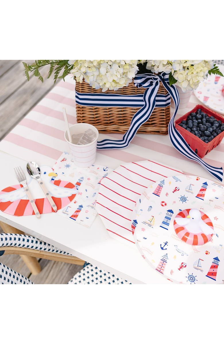 Daydream Society Seaside Seagull Guest Napkins, Alternate, color, Assorted Pre-Pack