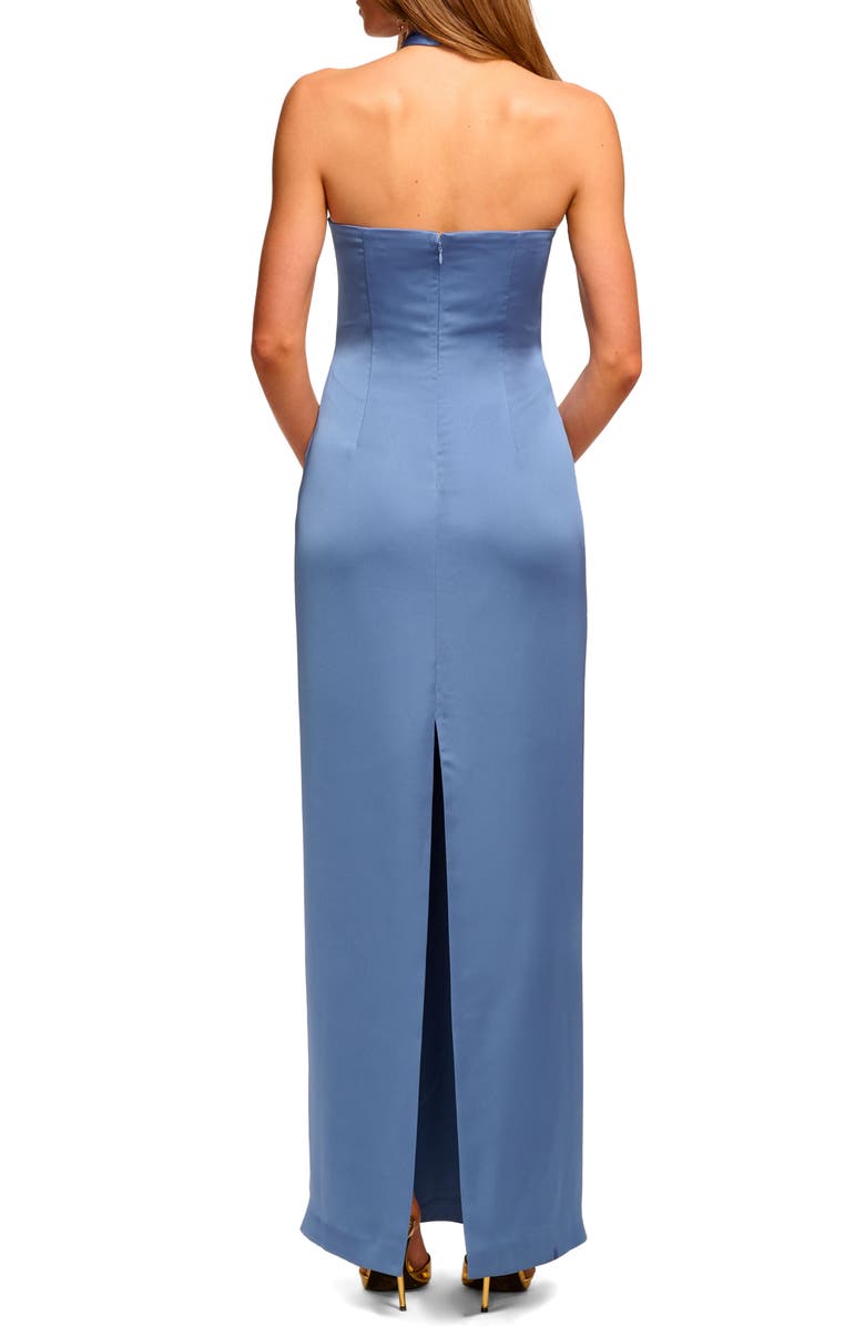 Ramy Brook Amrita Satin Gown, Alternate, color, 