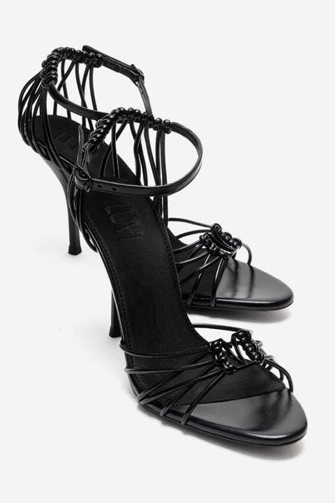 Arona Ankle Strap Stiletto Sandal (Women)