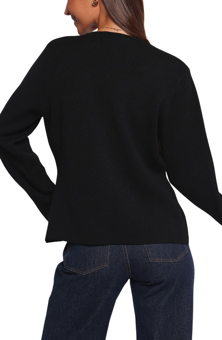 Petal & Pup Jett Cardigan, Alternate, color, Black