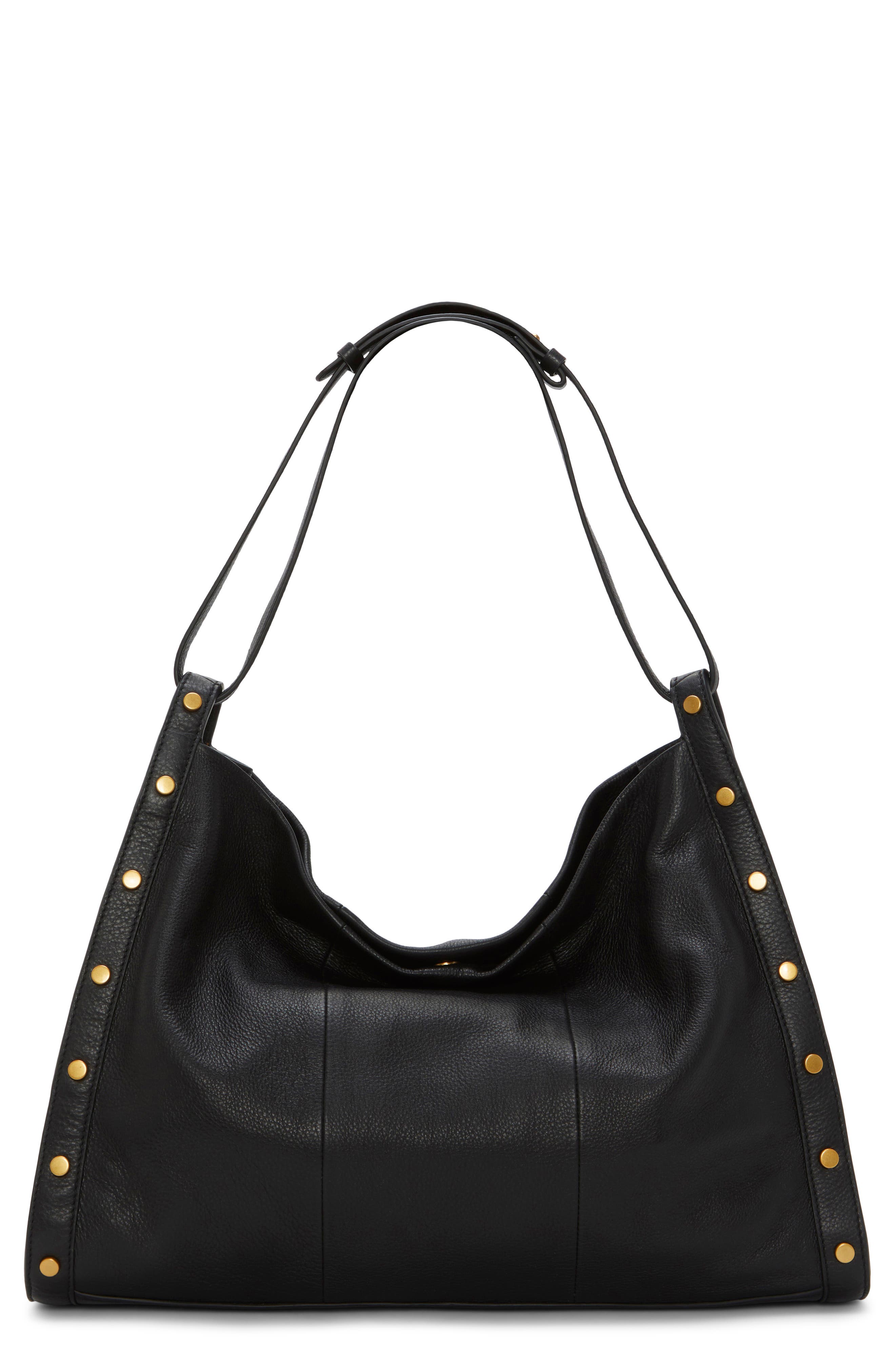 Vince Camuto Lisha Convertible Leather Tote, Main, color, 