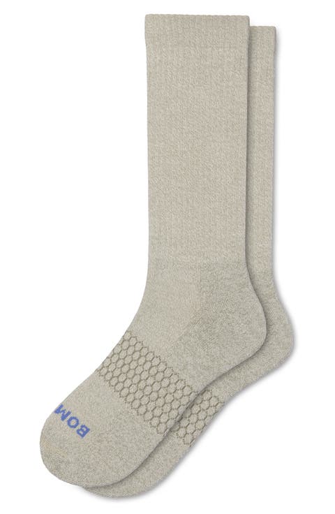 Marled Crew Socks