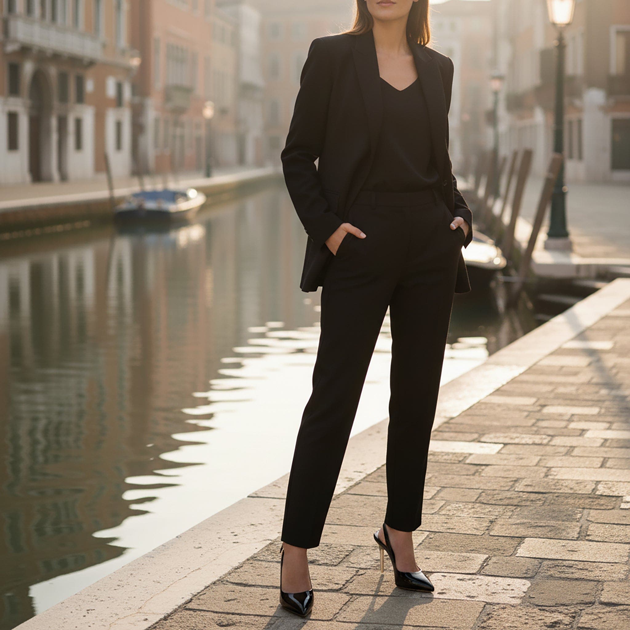 BEAUTIISOLES Marjorie Slingback, Alternate, color, Black