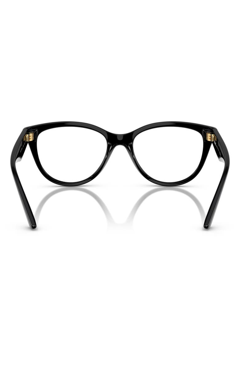 Versace 54mm Cat Eye Optical Glasses, Alternate, color, 