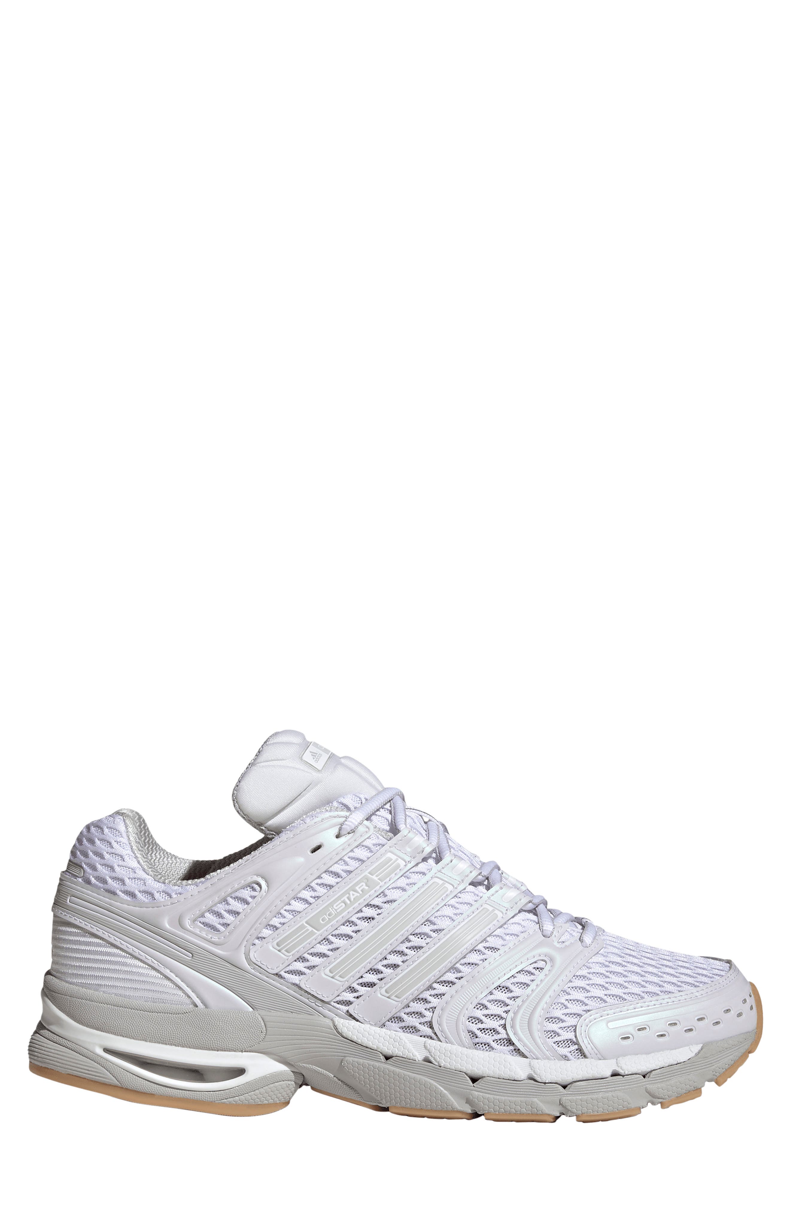 Adistar Control 5 Sneaker, Alternate, color, WHITE / GREY / GUM