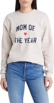 Favorite Daughter Mom of the Year Cotton Sweatshirt