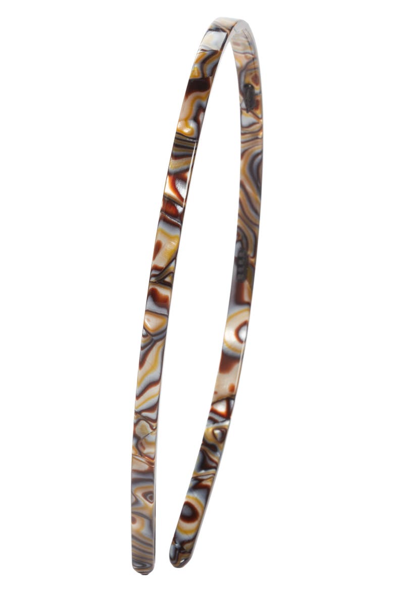 Thin Headband, Main, color, ONYX