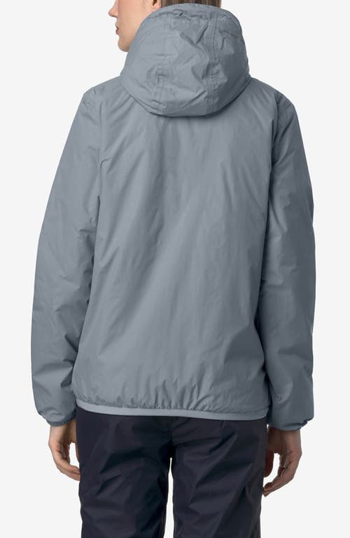 K-way Le Vrai 4.0 Claude Warm Water Repellent Jacket In Grey