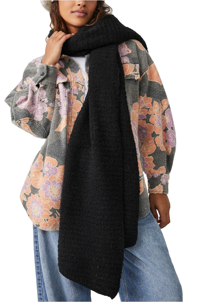 Free People Ripple Recycled Blend Blanket Scarf, Main, color,