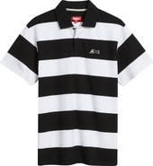 ICECREAM Big Dripper Stripe Polo