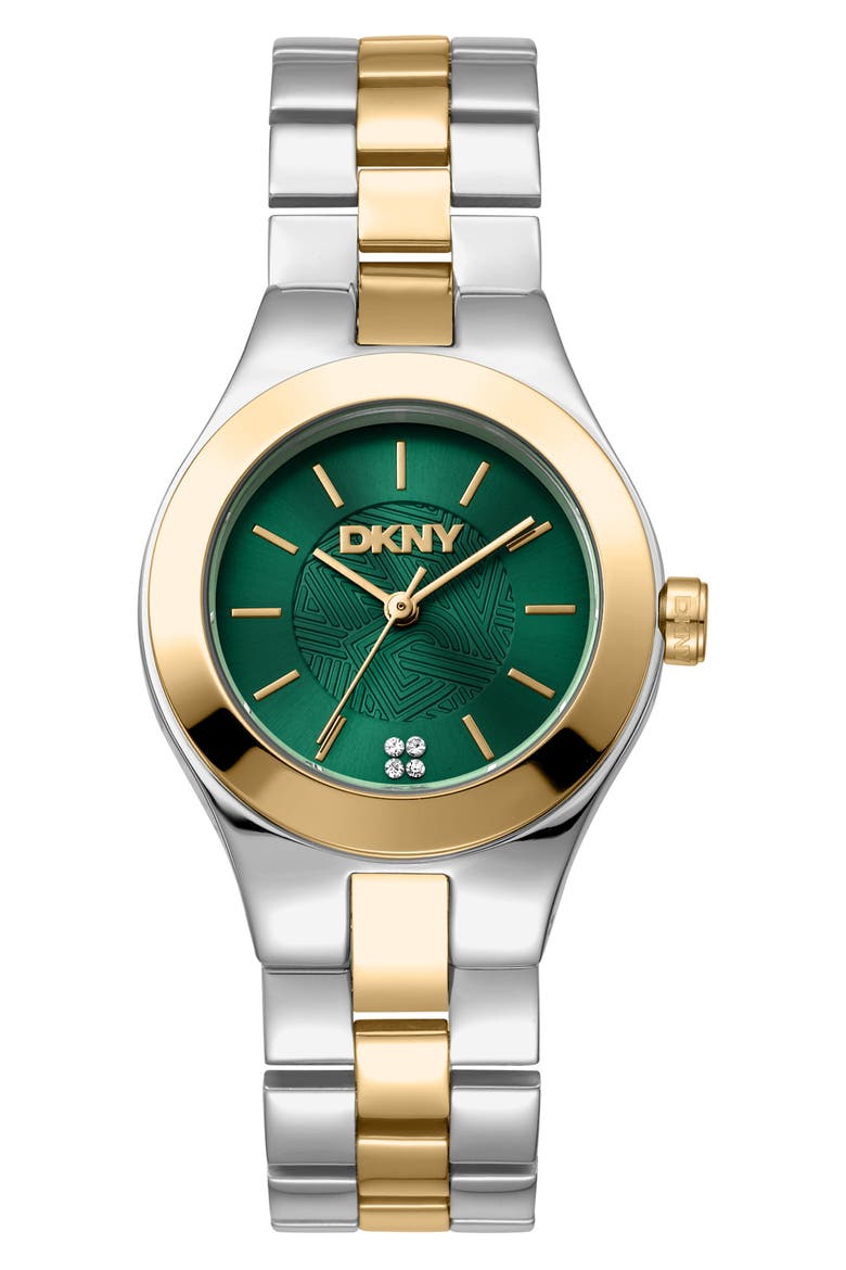 Urban Two-Tone Bracelet Watch, 30mm, Main, color, TWO TONE SILVER GOLD