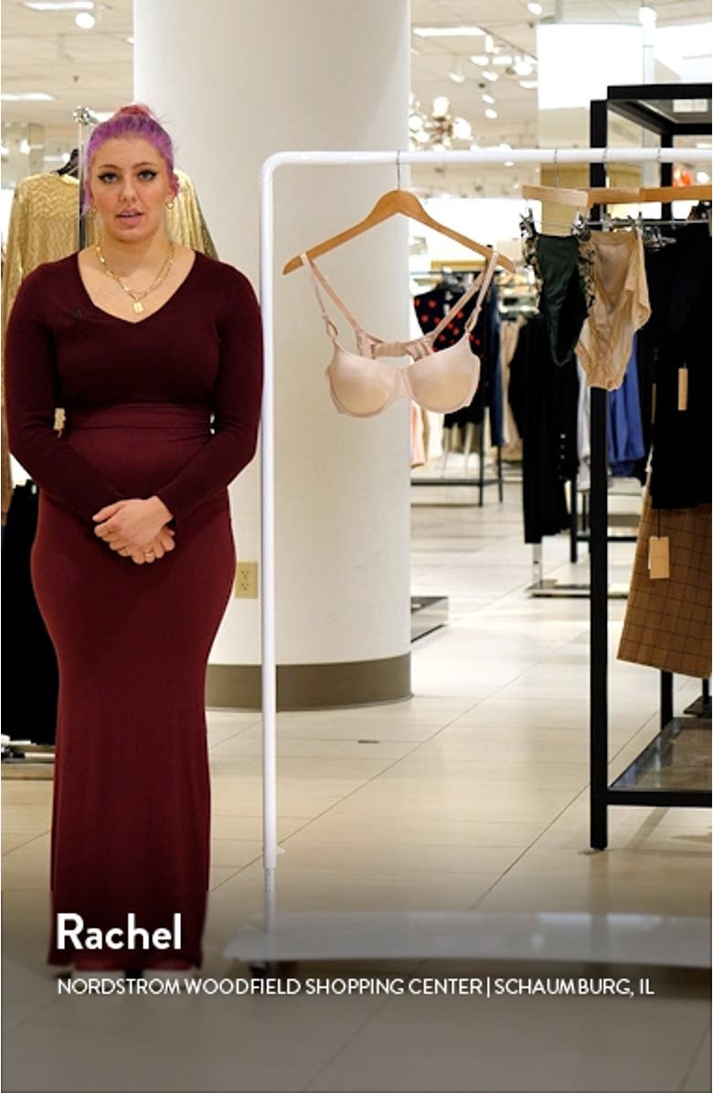 Liquid Underwire Balconette Push-Up Bra, sales video thumbnail