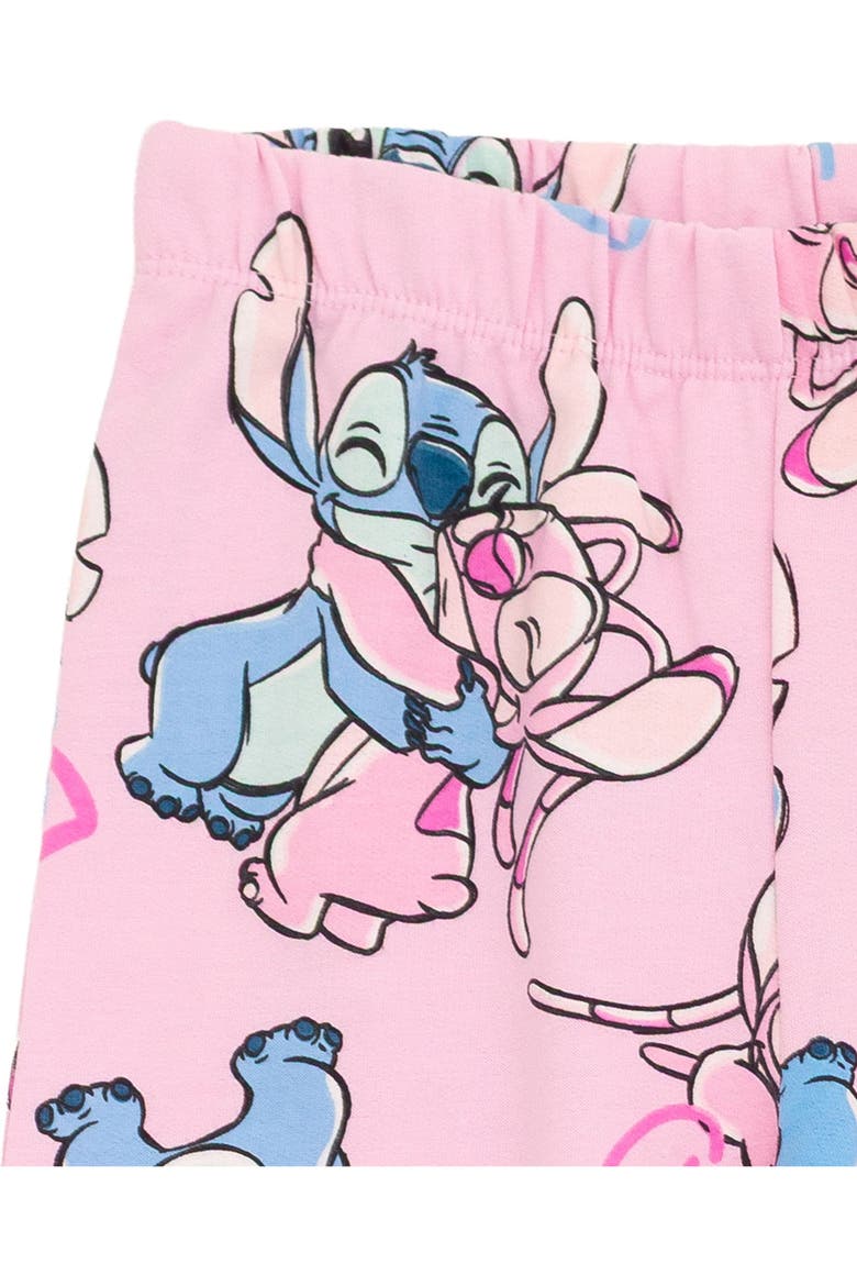Lilo & Stitch Fleece 2-Piece Sweatshirt and Pants Set, Alternate, color, Pink Stitch Angel