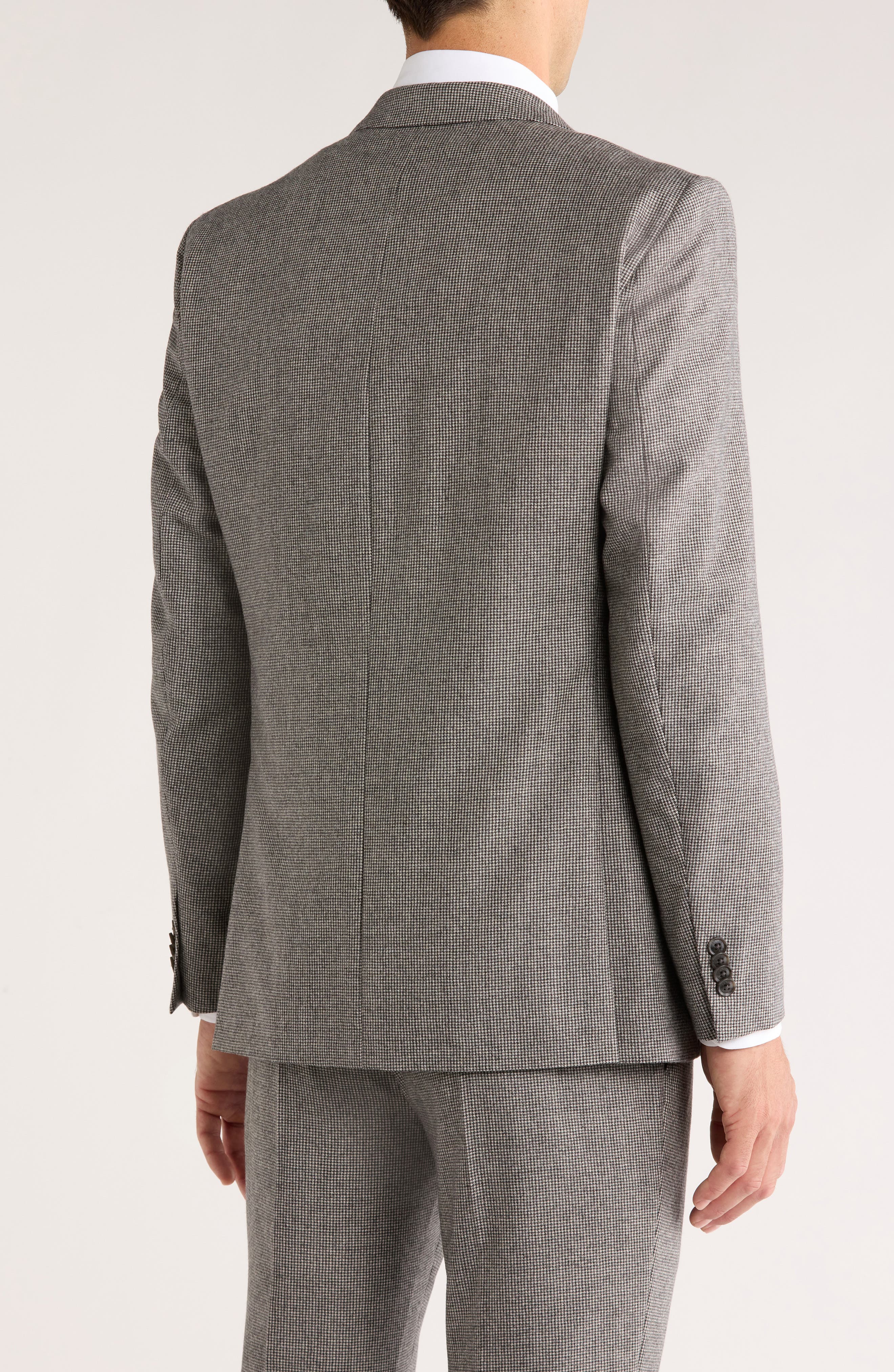Houndstooth Wool Sport Coat - image 2
