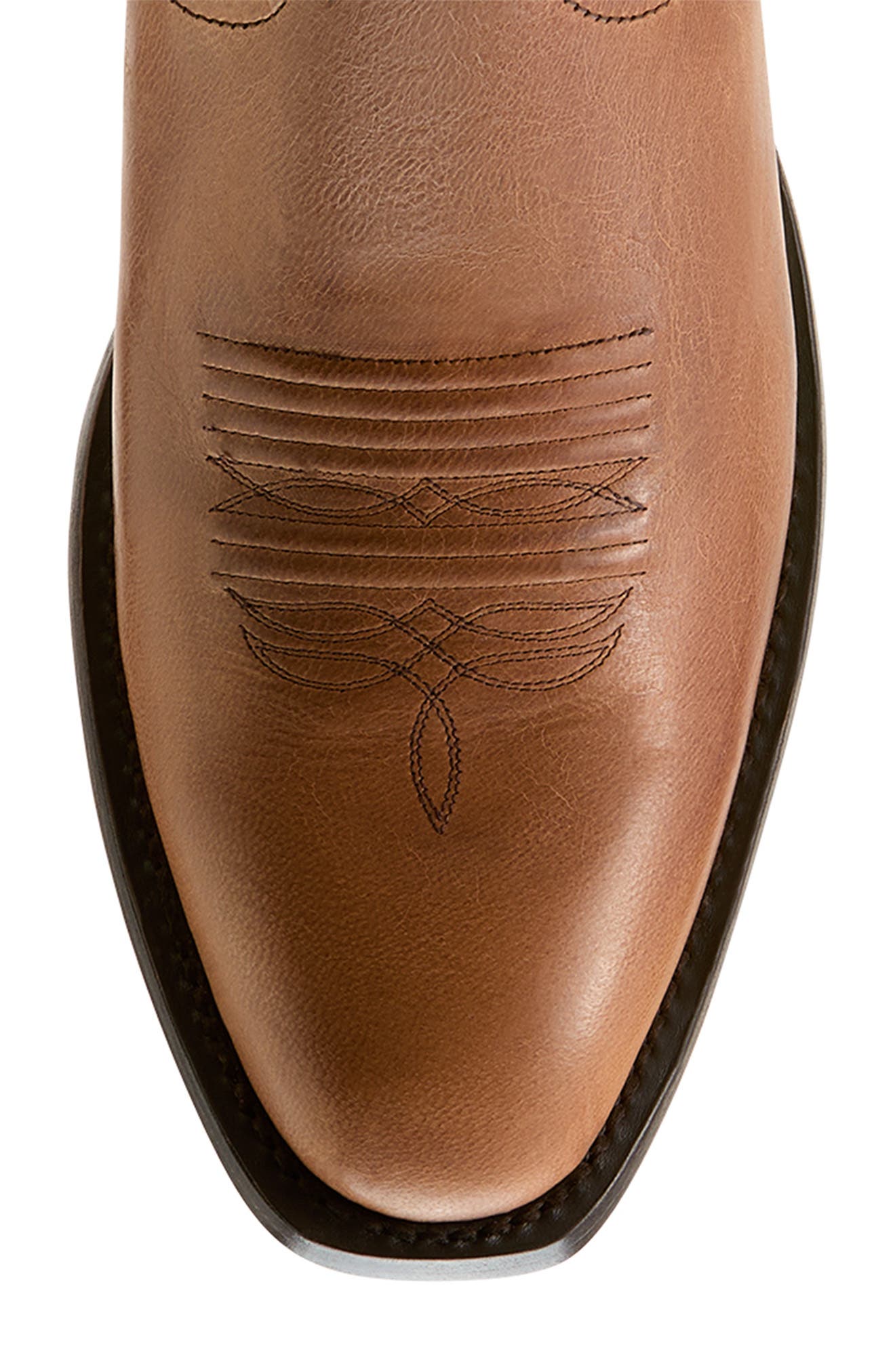 Ariat Willie French Toe Western Boot, Alternate, color, Bone