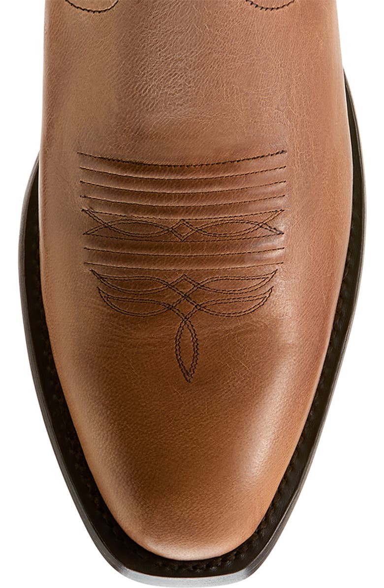 Ariat Willie French Toe Western Boot, Alternate, color, Bone