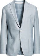 Eleventy Unstructured Cotton & Linen Sport Coat