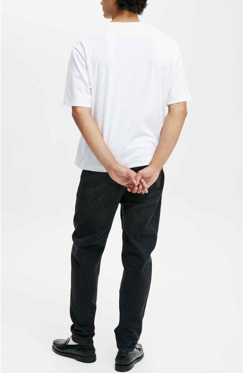 Cotton On Men's Relaxed Tapered Jean, Alternate, color, 