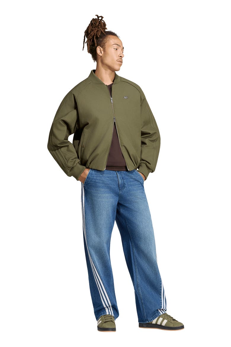 Bomber Jacket, Alternate, color, OLIVE STRATA