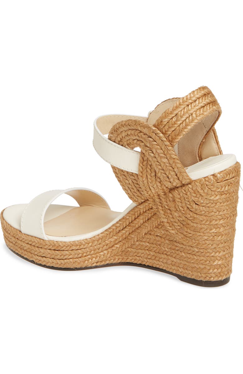 Jimmy Choo Delphi Braided Wedge Sandal, Alternate, color,