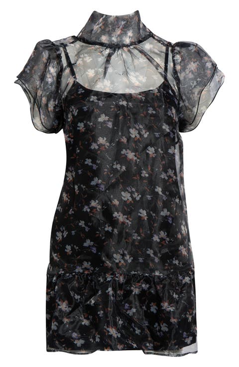 Andrea Organza Minidress