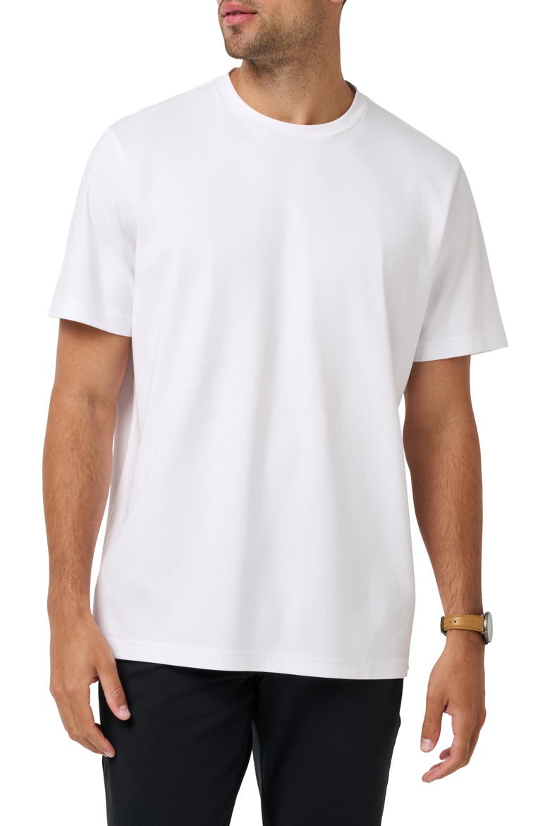Cloud Midweight Relaxed Fit T-Shirt, Main, color, WHITE