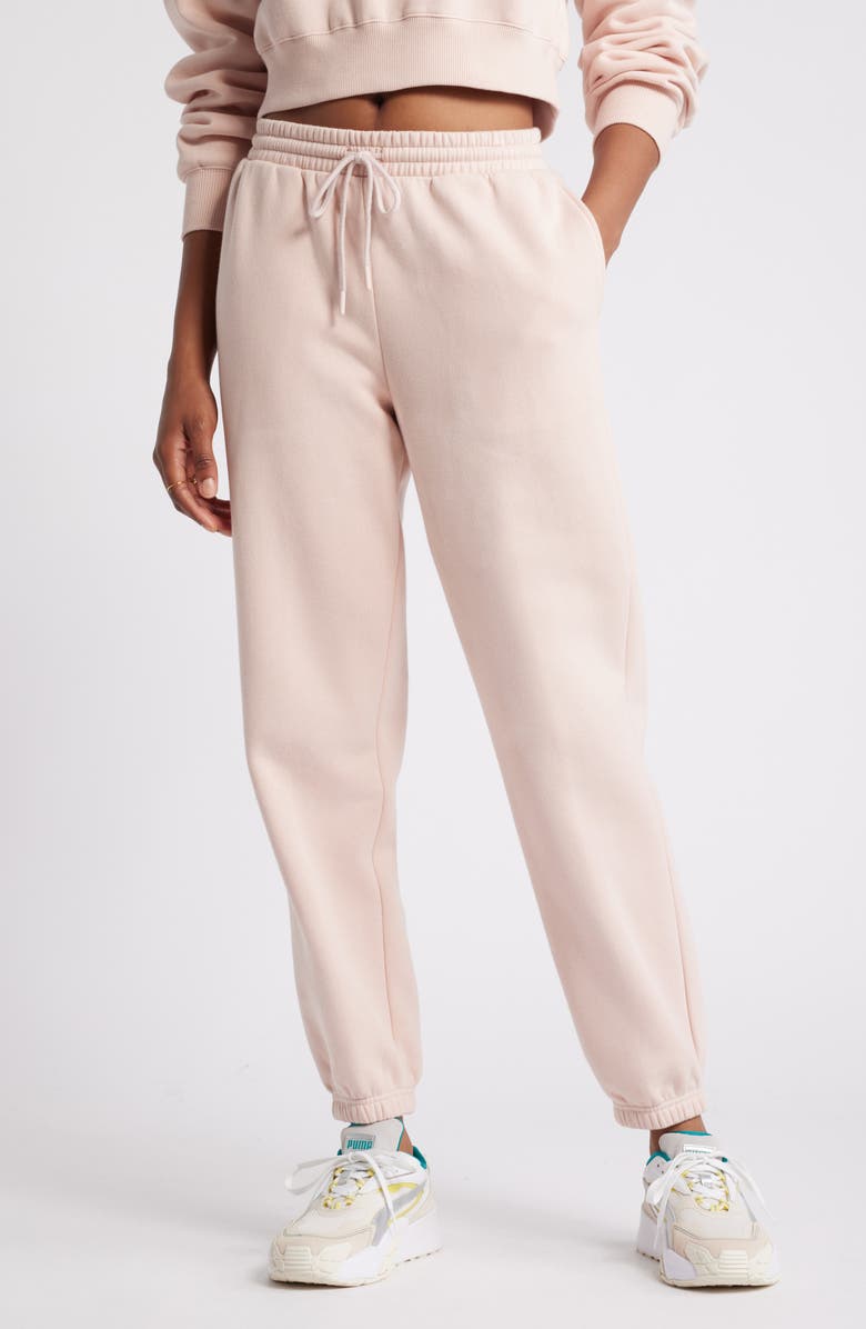 BP. Classic Fit Joggers, Main, color, Pink Sepia