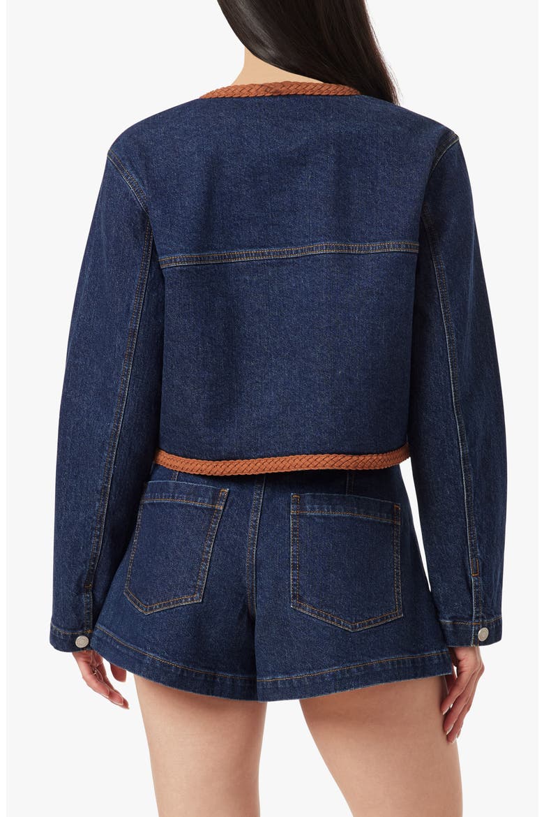 Braided Cropped Jacket, Alternate, color, TIDAL