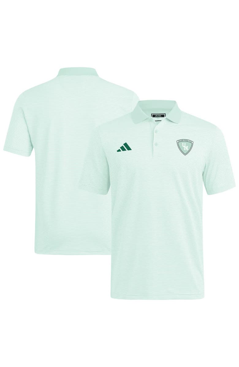 adidas Men's adidas Green Miami Hurricanes Ultimate 365 Polo, Main, color, Green