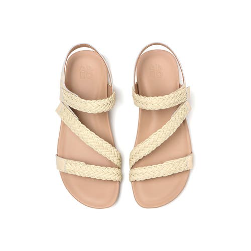 Abeo Oasis Braid Sandal In Neutral