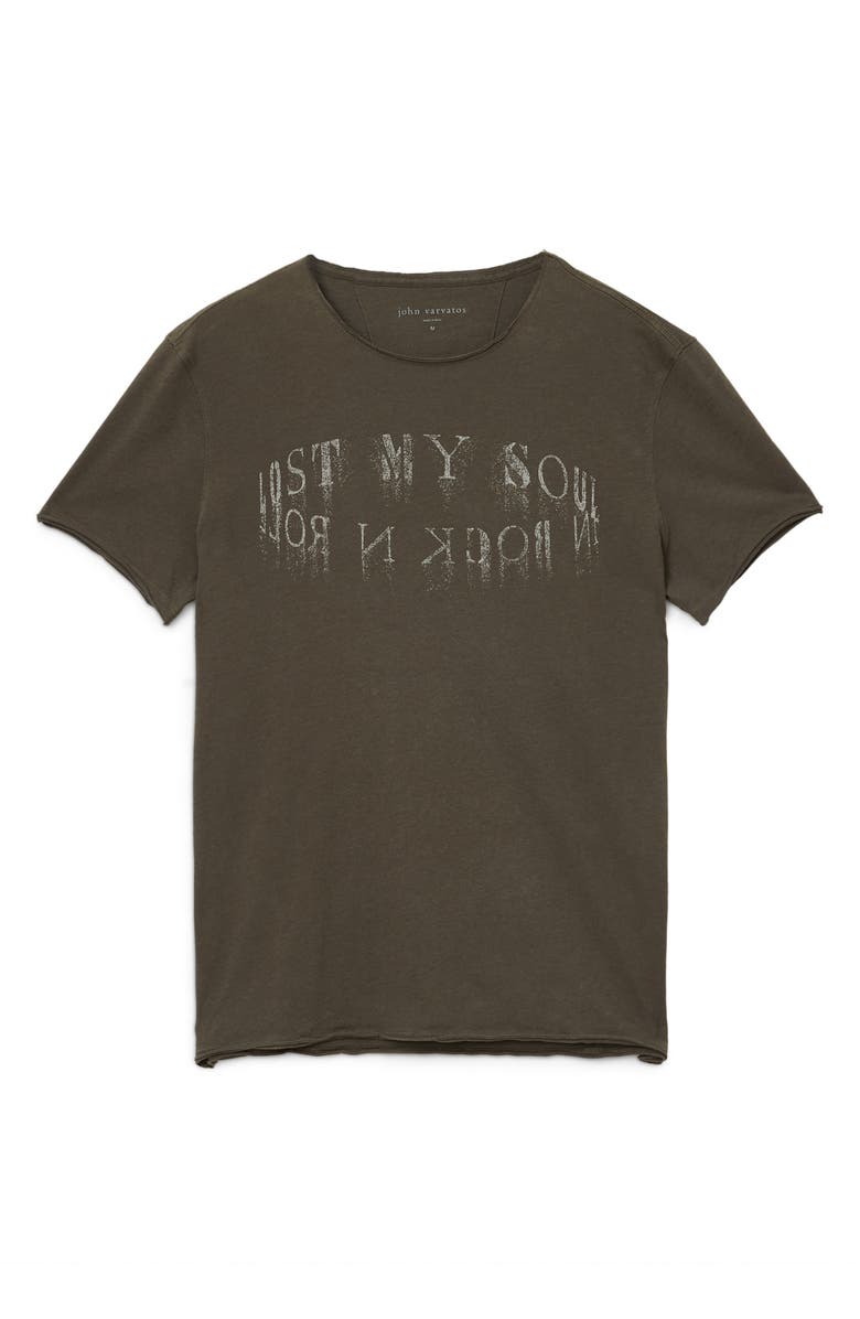John Varvatos Lost My Sould Graphic T-Shirt, Alternate, color, Mushroom