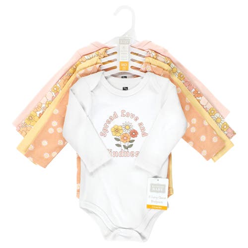 Hudson Baby Essential Long-sleeve Cotton Bodysuit Set