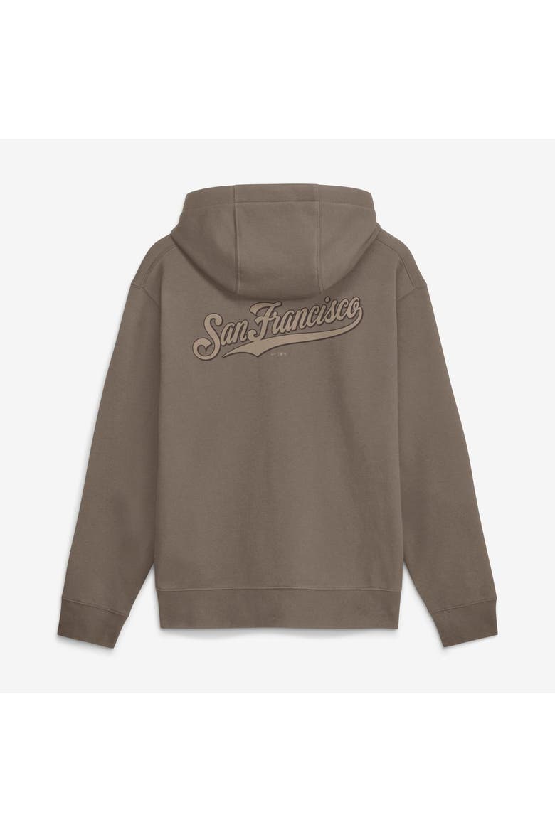 Men's Nike  Brown San Francisco Giants Fashion Club Pullover Hoodie, Alternate, color, Brown