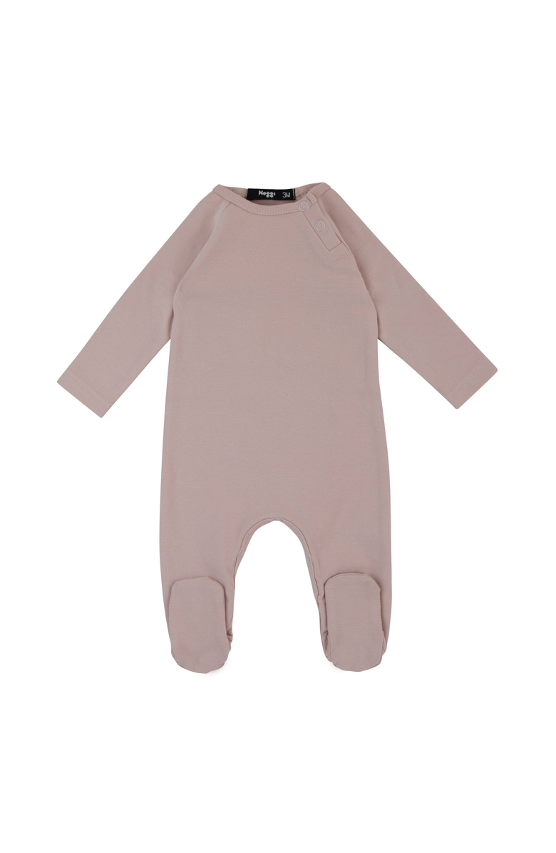 NoggiWear Wings Footie, Alternate, color, Pale Pink