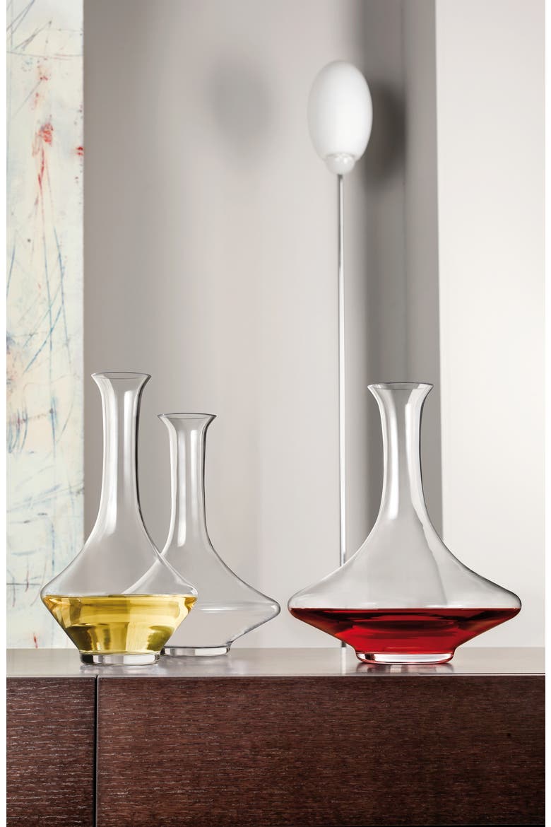 Red Wine Decanter, Alternate, color, CLEAR
